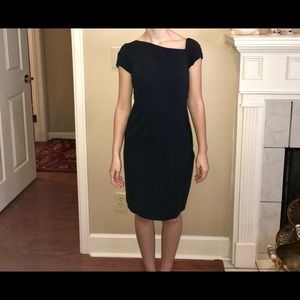 Donna Morgan NAVY BLUE Dress Size 4 Business